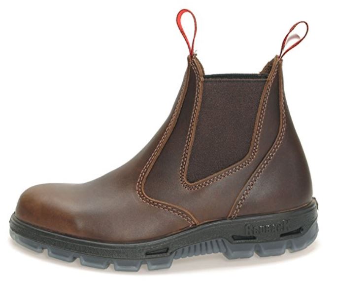 Redback UBJK Soft Toe Jarrah Brown Ankle Boot
