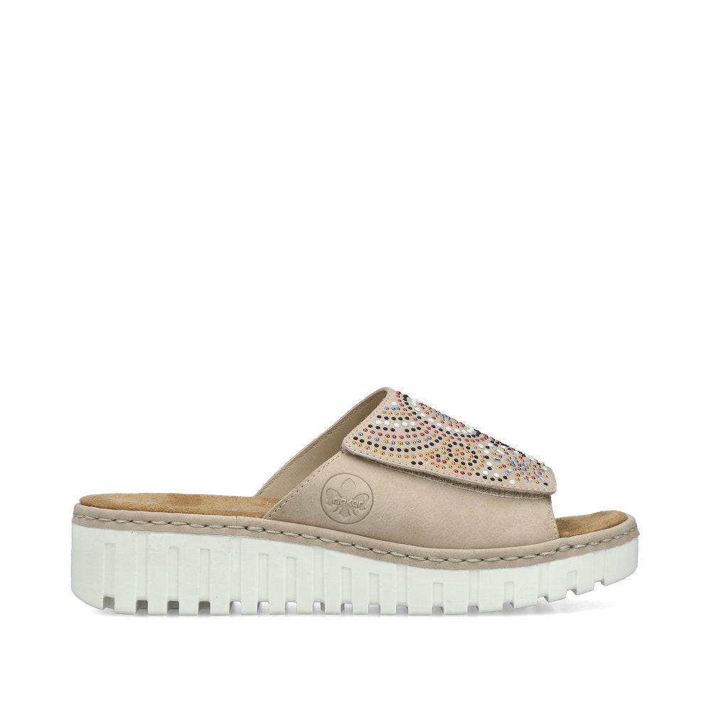 Rieker V1395-62 Ginger Slip On Sandals