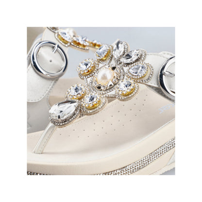 Rieker V1461-90 Pearl F Fit Sandals with Toe Post