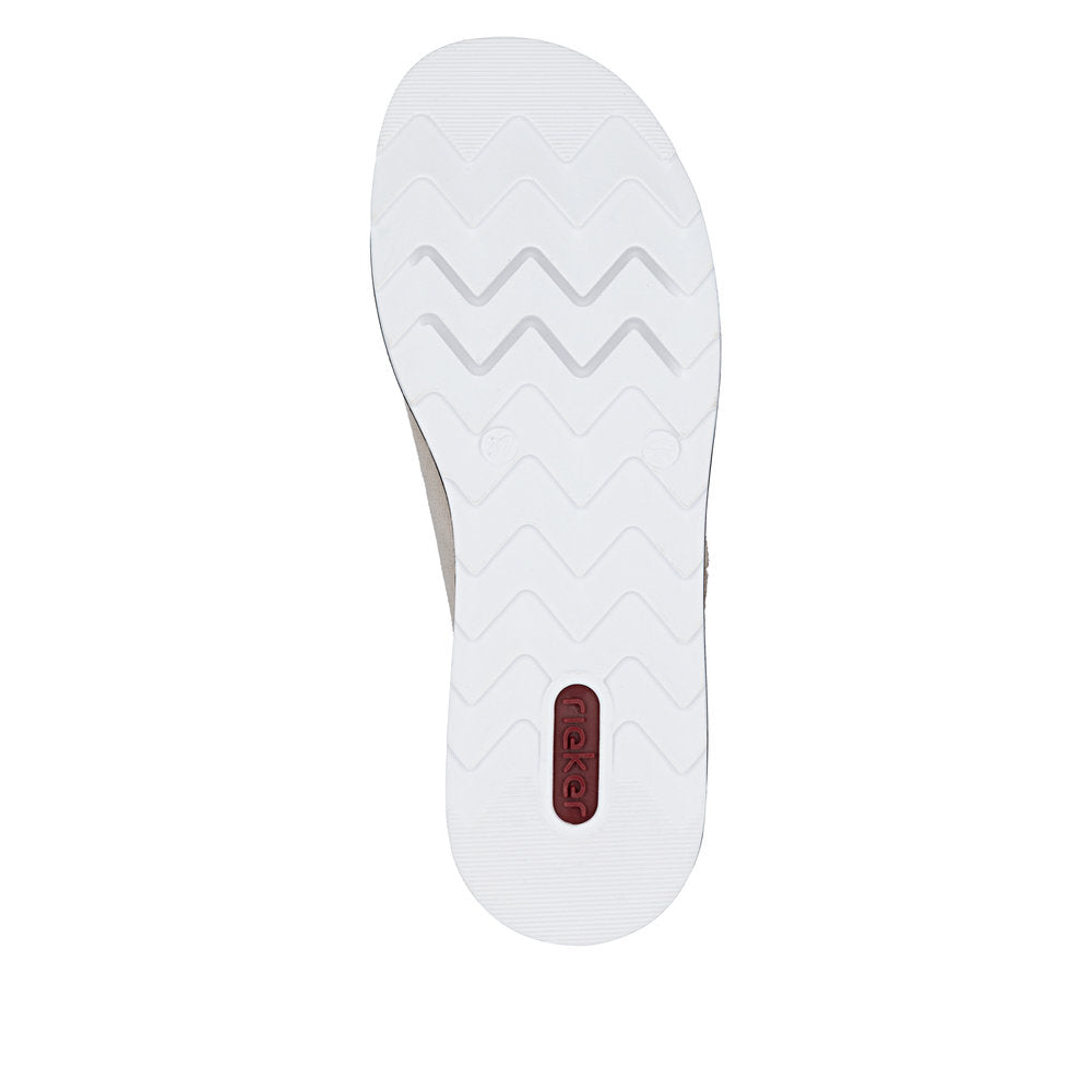 Rieker V7955-60 Nude E 1/2 Fit Slip On Sandals