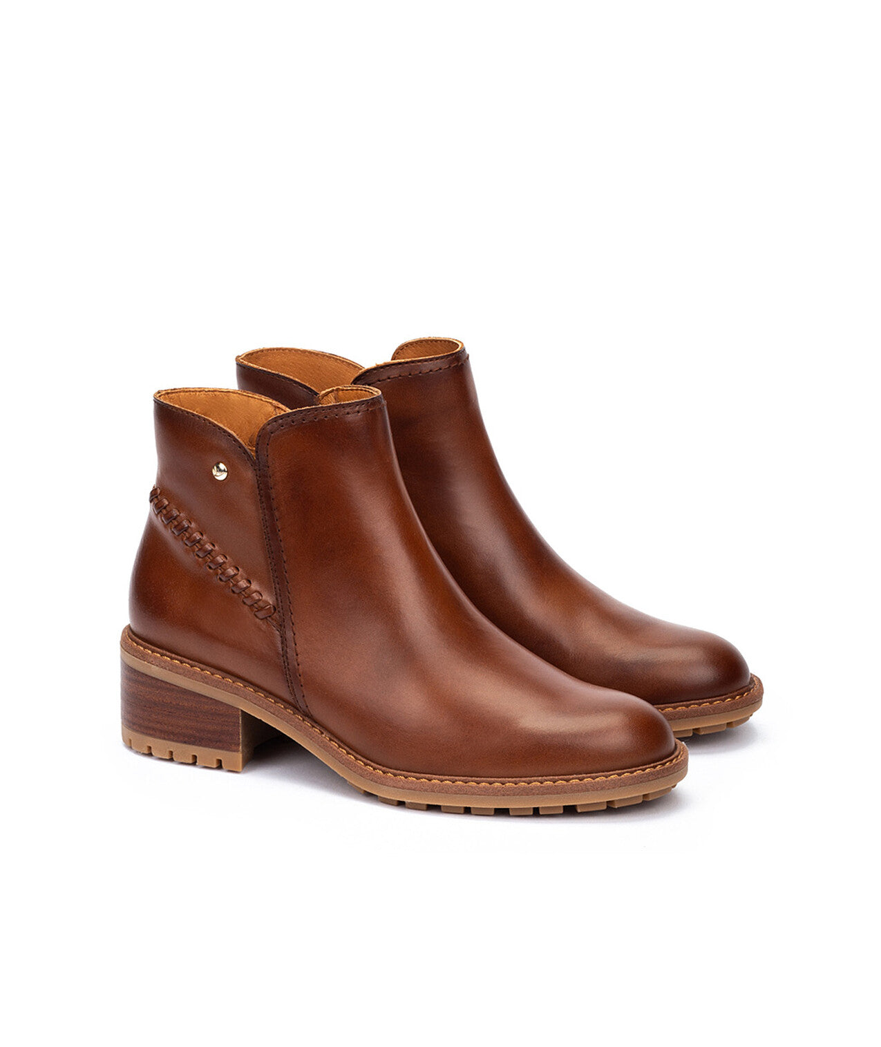 Pikolinos Medina W0D-8871 202 Cuero Tan Ankle Boots