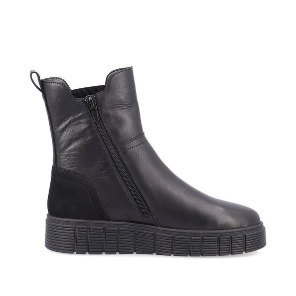 Rieker Evolution W1062-00 Black Boots