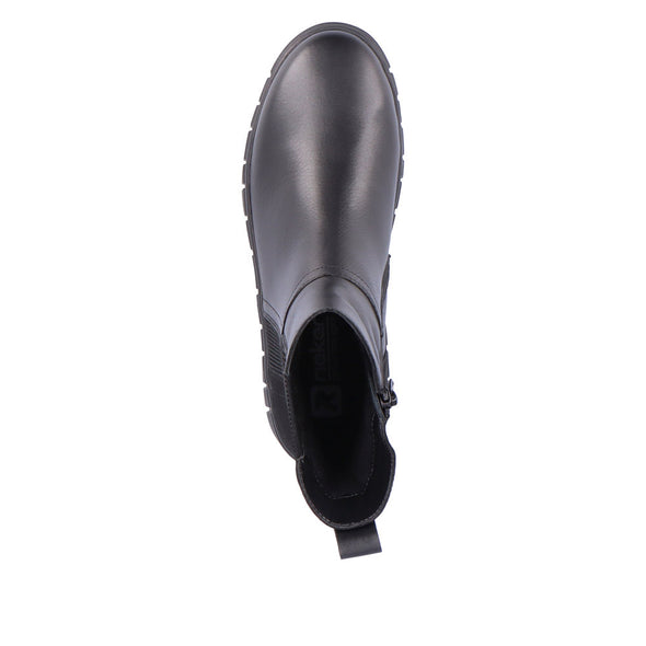 Rieker Evolution W1062-00 Black Boots