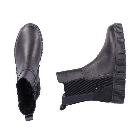 Rieker Evolution W1062-00 Black Boots