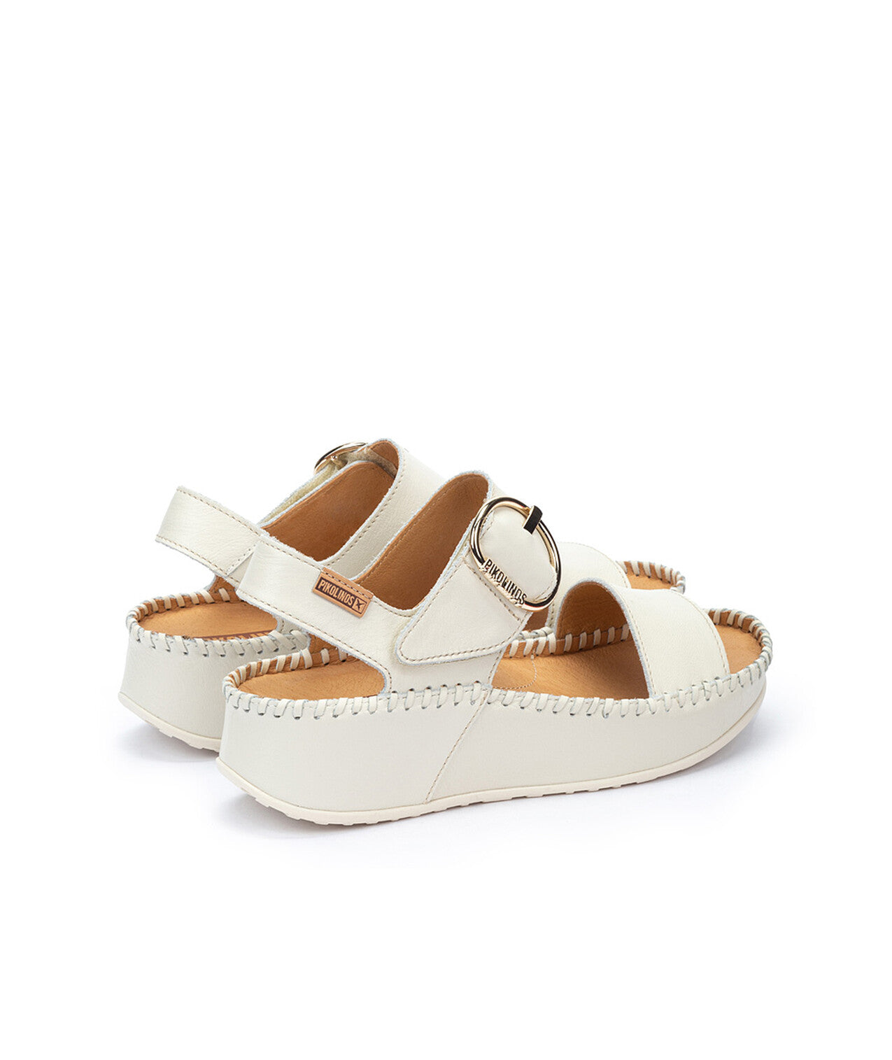 Pikolinos Marina W1C-0709 909 Nata Cream Sandals