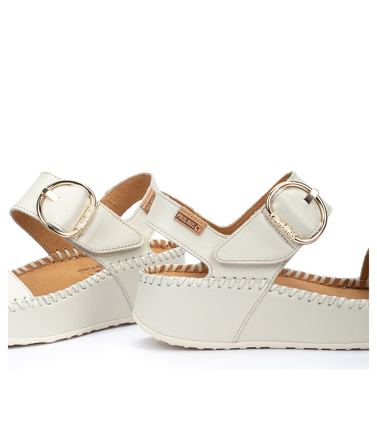 Pikolinos Marina W1C-0709 909 Nata Cream Sandals