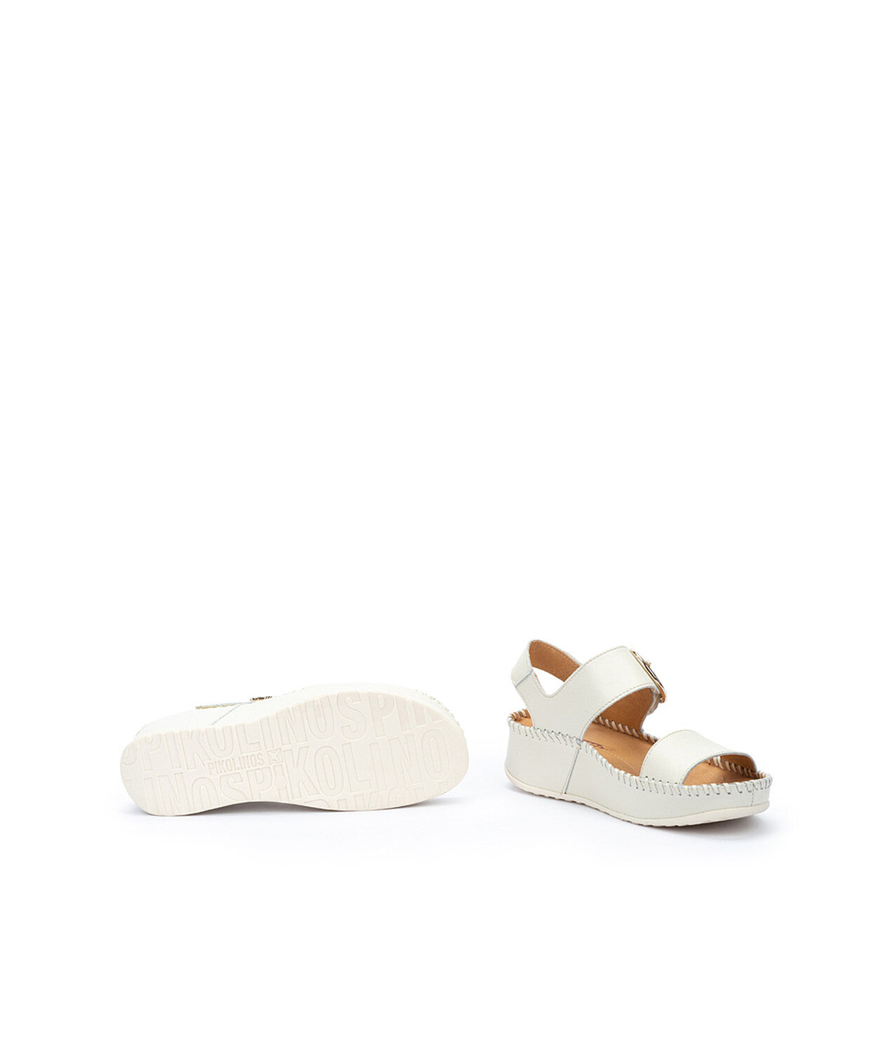 Pikolinos Marina W1C-0709 909 Nata Cream Sandals