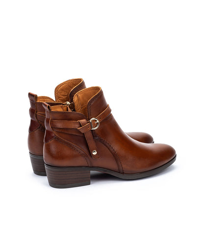 Pikolinos Daroca W1U-8901C1  202 Cuero Tan Ankle Boots