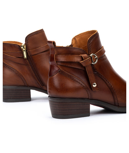 Pikolinos Daroca W1U-8901C1  202 Cuero Tan Ankle Boots