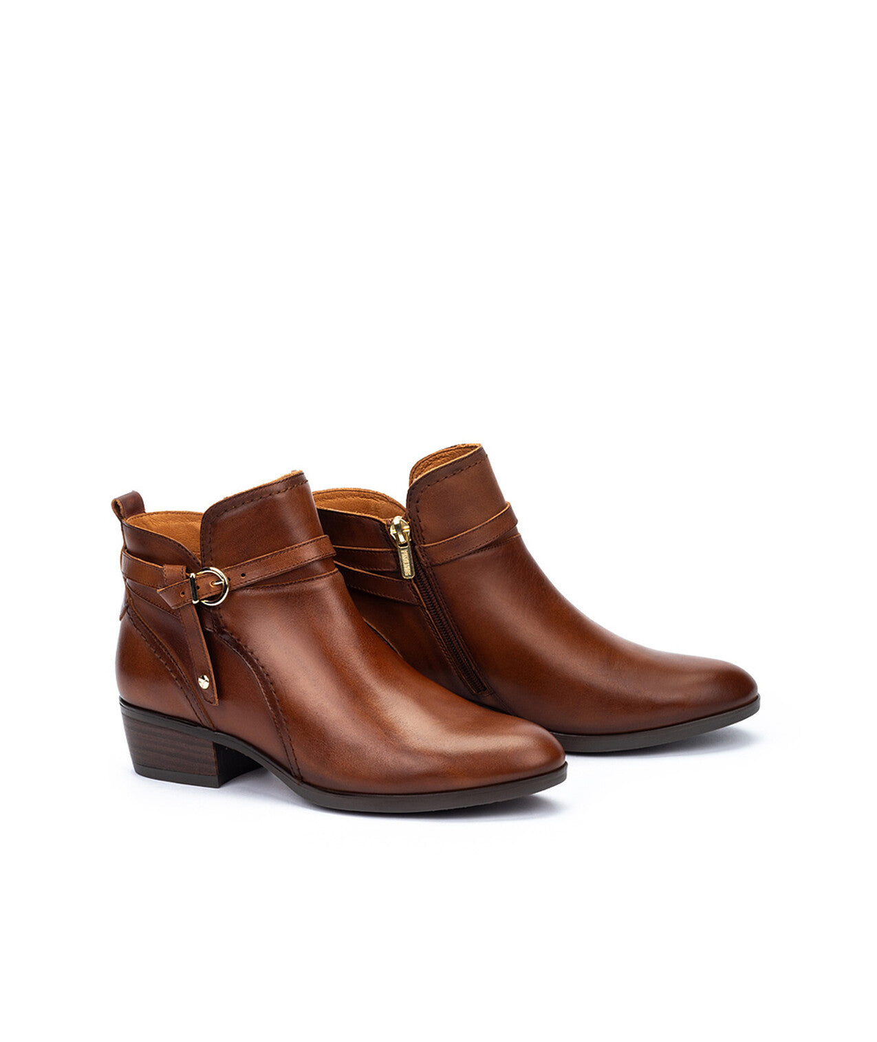 Pikolinos Daroca W1U-8901C1  202 Cuero Tan Ankle Boots
