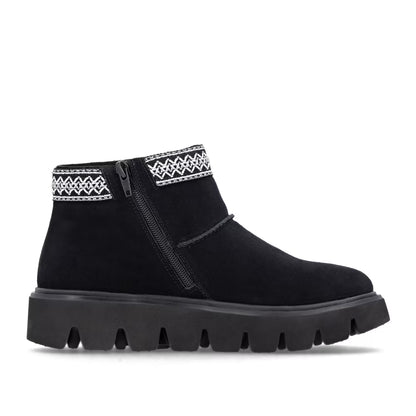 Rieker Soft W2074-00 Black Warm Boots