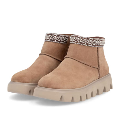 Rieker Soft W2074-24 Tan Warm Boots