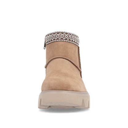 Rieker Soft W2074-24 Tan Warm Boots