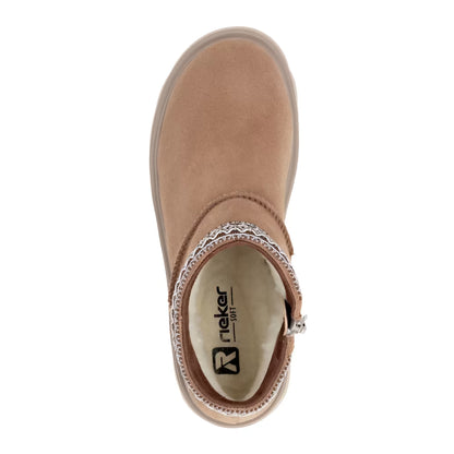 Rieker Soft W2074-24 Tan Warm Boots