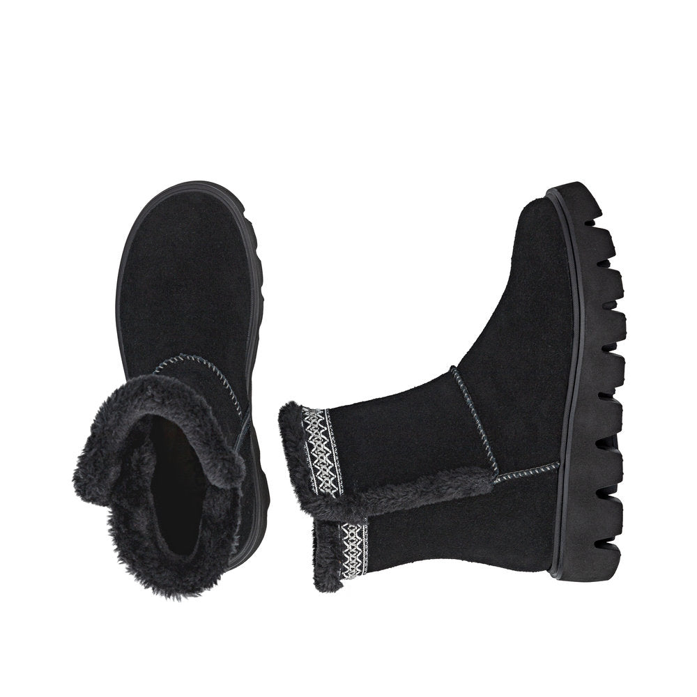 Rieker Soft W2075-00 Black Warm Boots