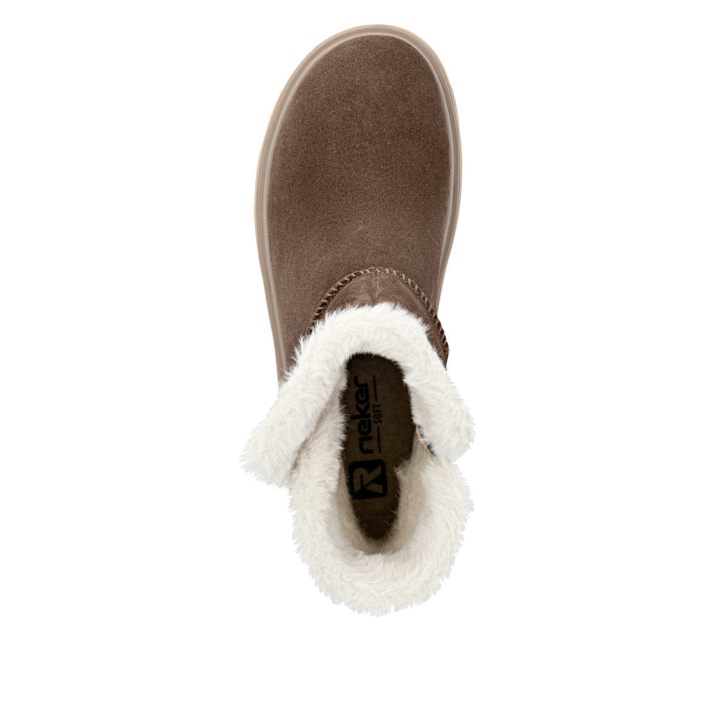 Rieker Soft W2075-20 Light Brown Warm Boots