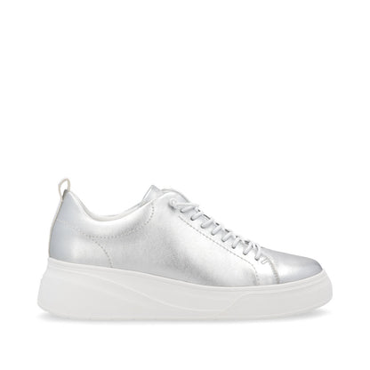 Rieker Soft W2301-90 Silver & White Trainers