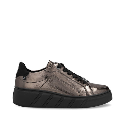 Rieker Soft W2601-91 Bronze Metallic Trainers