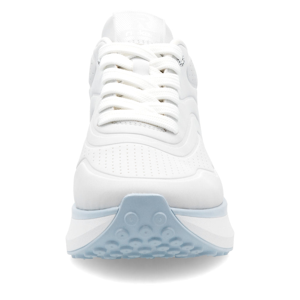 Rieker Soft W2700-80 White Lace Sneakers
