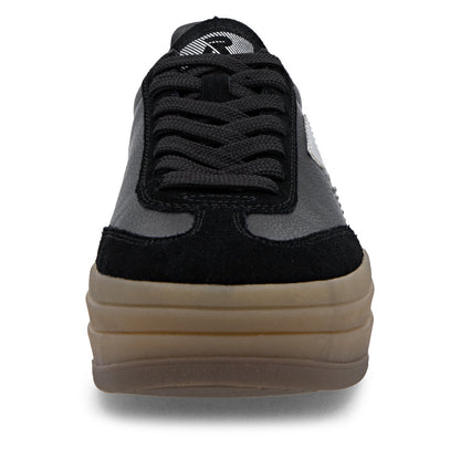 Rieker Swing2Go W3700-00 Black G 1/2 Fit Trainers with Gum Sole