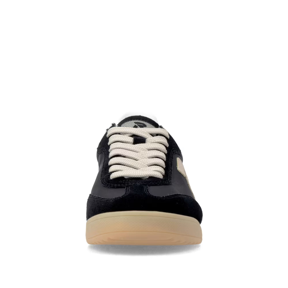 Rieker W4000-01 Black & Light Gold Trainers