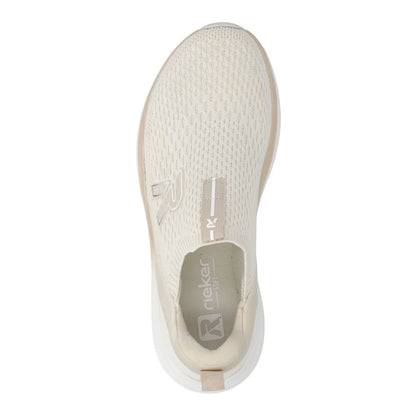 Rieker W4100-60 Beige/Vanilla Pearl G Fit Sneakers