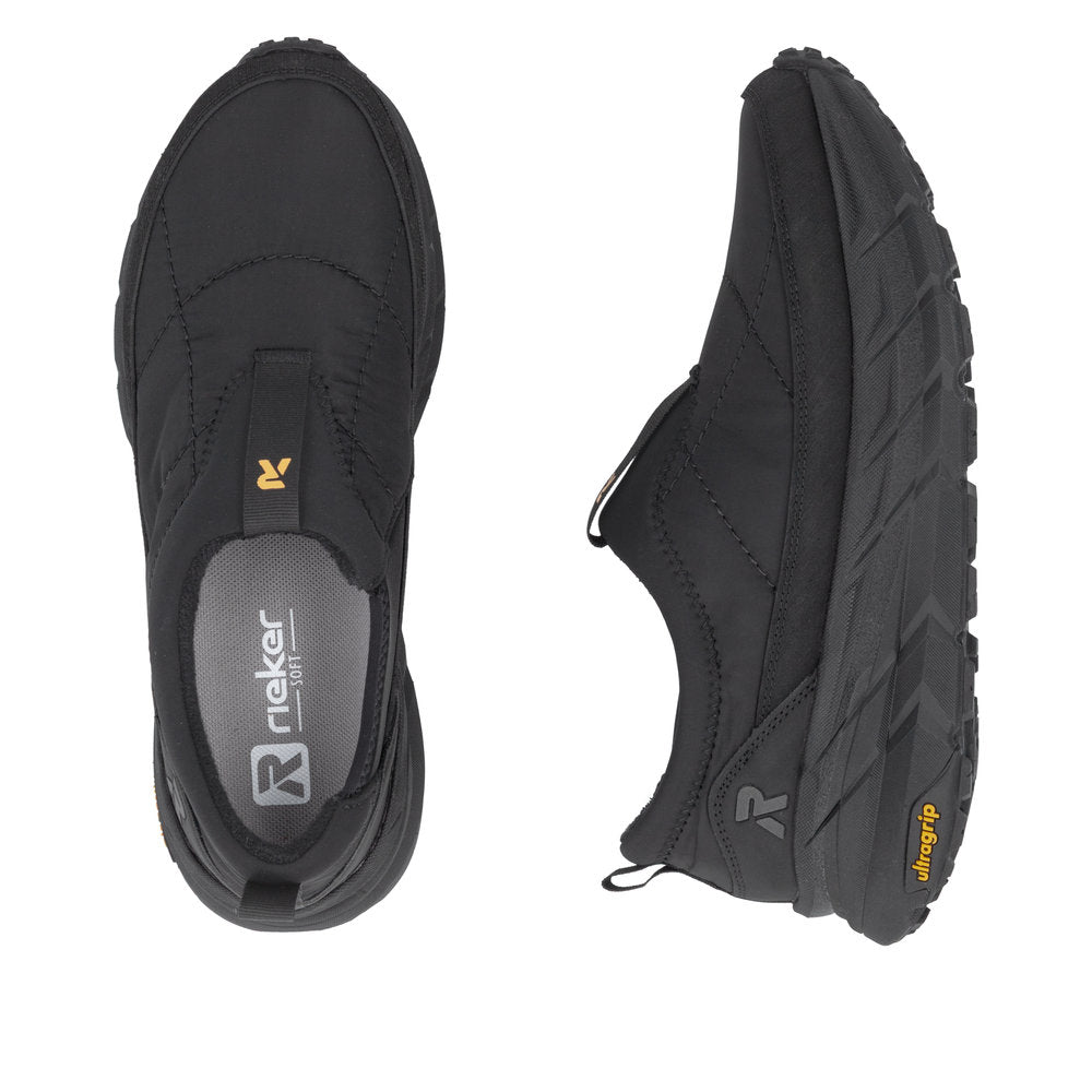 Rieker W4503-00 Black Sneakers