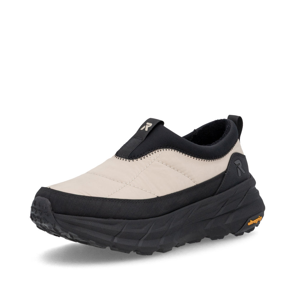 Rieker W4503-62 Black & Beige Sneakers