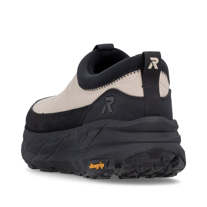 Rieker W4503-62 Black & Beige Sneakers