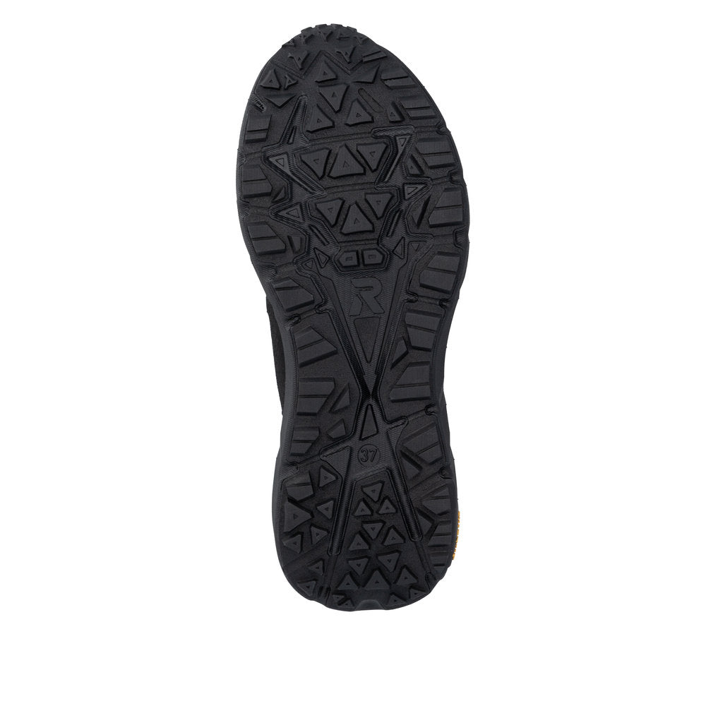 Rieker W4503-62 Black & Beige Sneakers