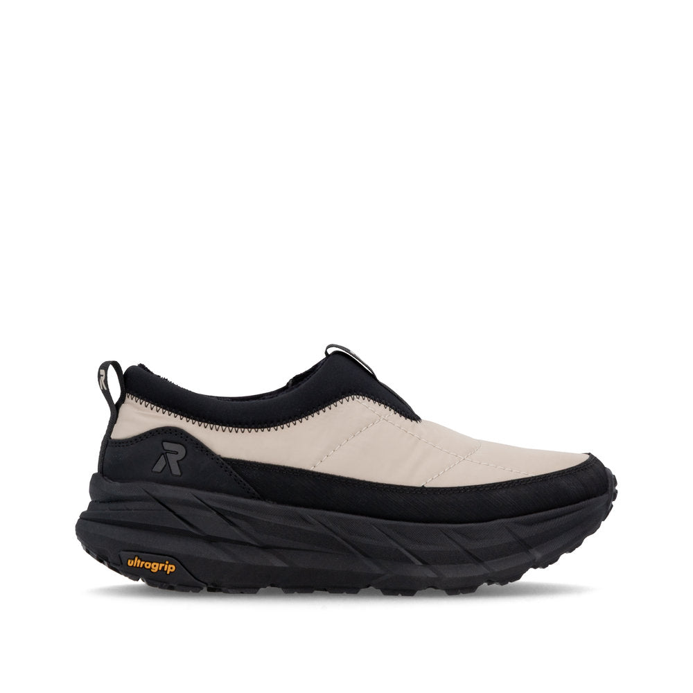 Rieker W4503-62 Black & Beige Sneakers