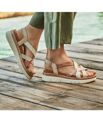 Pikolinos Palma W4N-0650C1  807 Marfil Beige Sandals