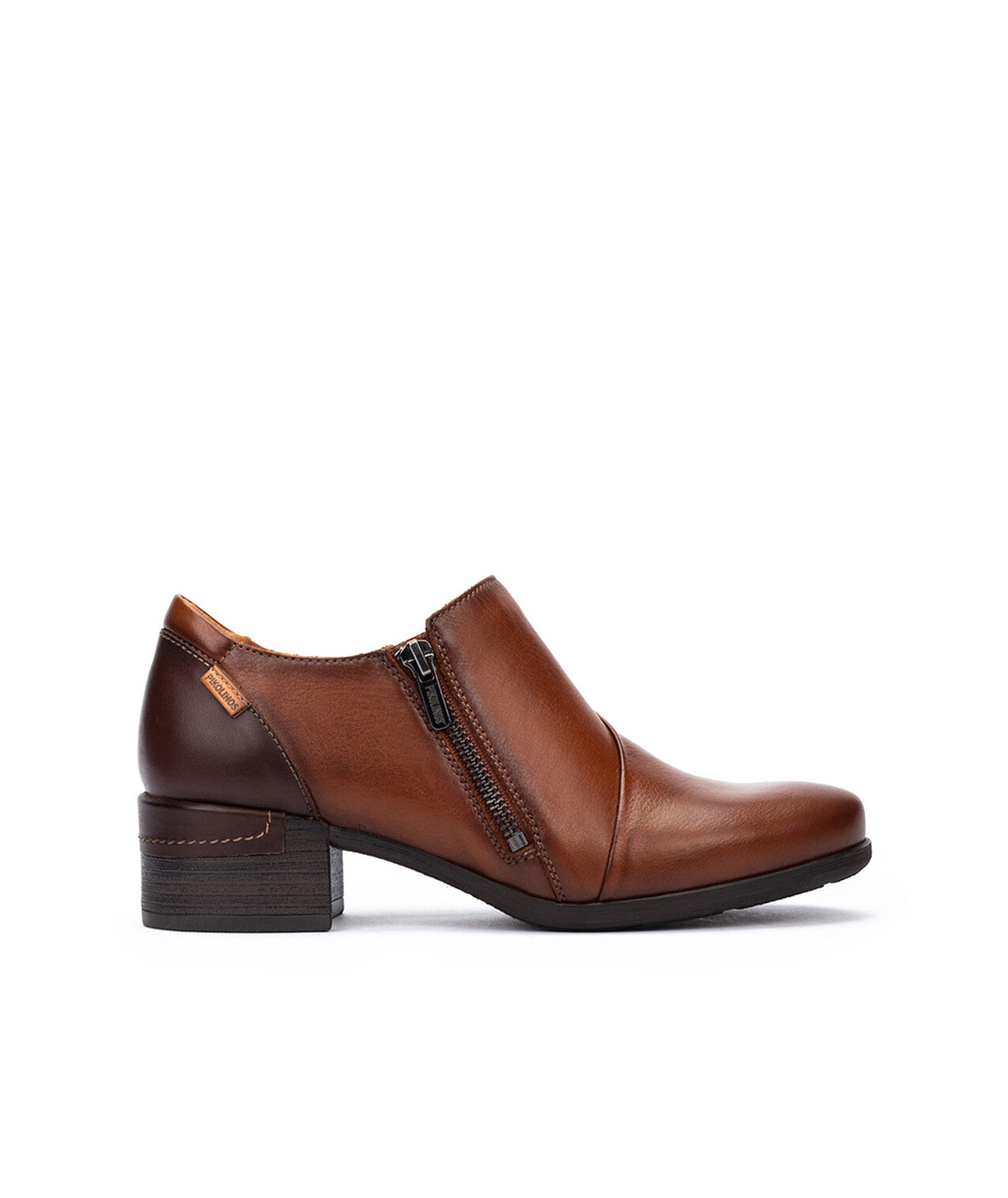 Pikolinos Malaga W6W-5902C1 Cuero Tan Zip Shoe