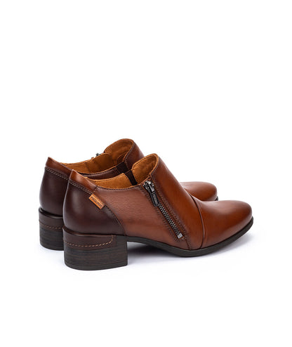 Pikolinos Malaga W6W-5902C1 Cuero Tan Zip Shoe