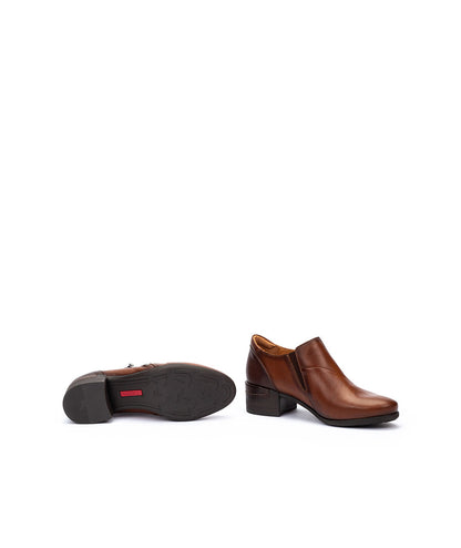Pikolinos Malaga W6W-5902C1 Cuero Tan Zip Shoe