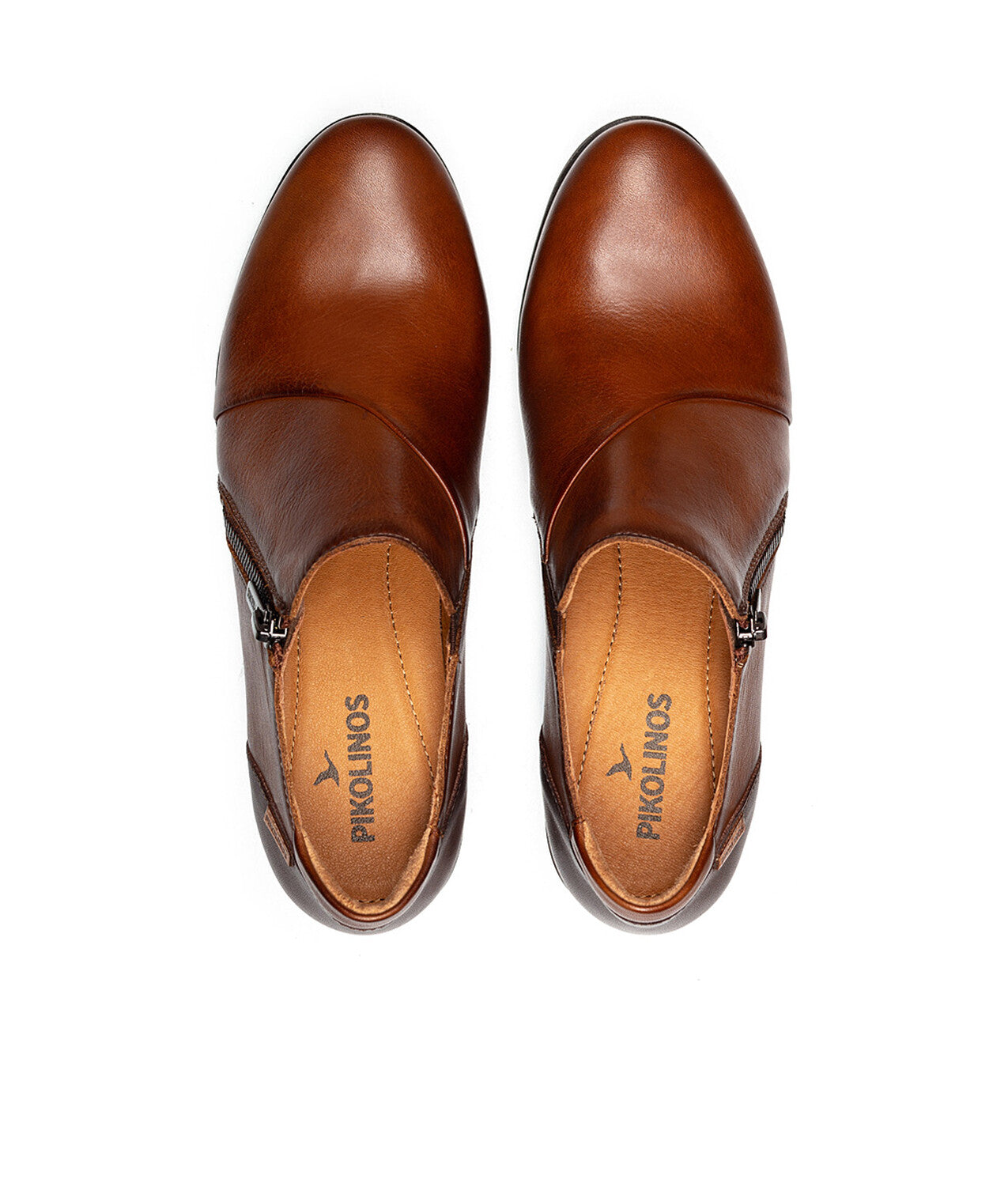Pikolinos Malaga W6W-5902C1 Cuero Tan Zip Shoe