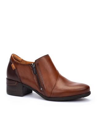 Pikolinos Malaga W6W-5902C1 Cuero Tan Zip Shoe