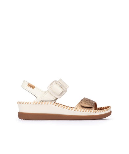 Pikolinos Cadaques W8K-0555C1 909 Nata Cream Sandals