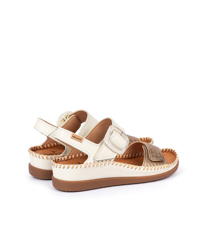 Pikolinos Cadaques W8K-0555C1 909 Nata Cream Sandals