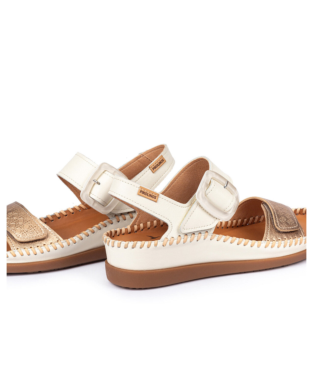 Pikolinos Cadaques W8K-0555C1 909 Nata Cream Sandals