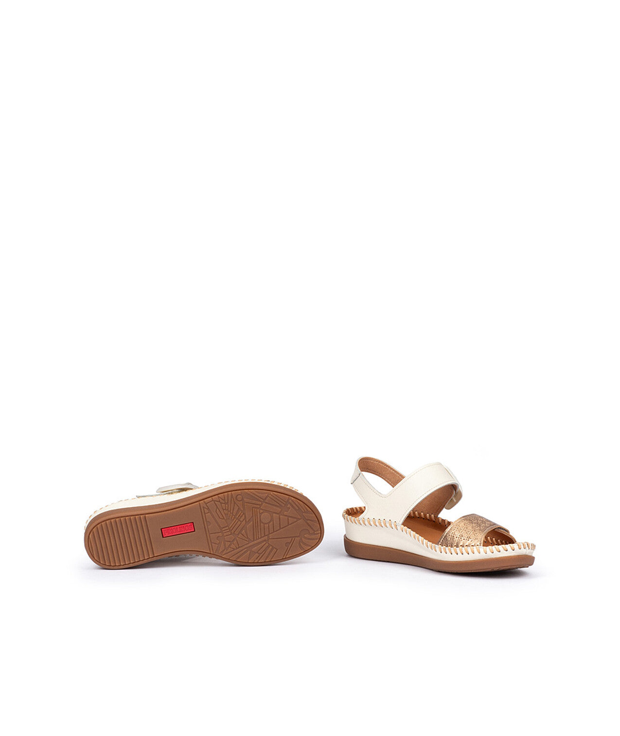 Pikolinos Cadaques W8K-0555C1 909 Nata Cream Sandals
