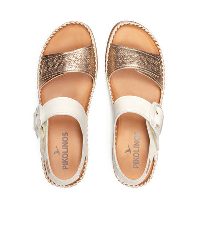 Pikolinos Cadaques W8K-0555C1 909 Nata Cream Sandals