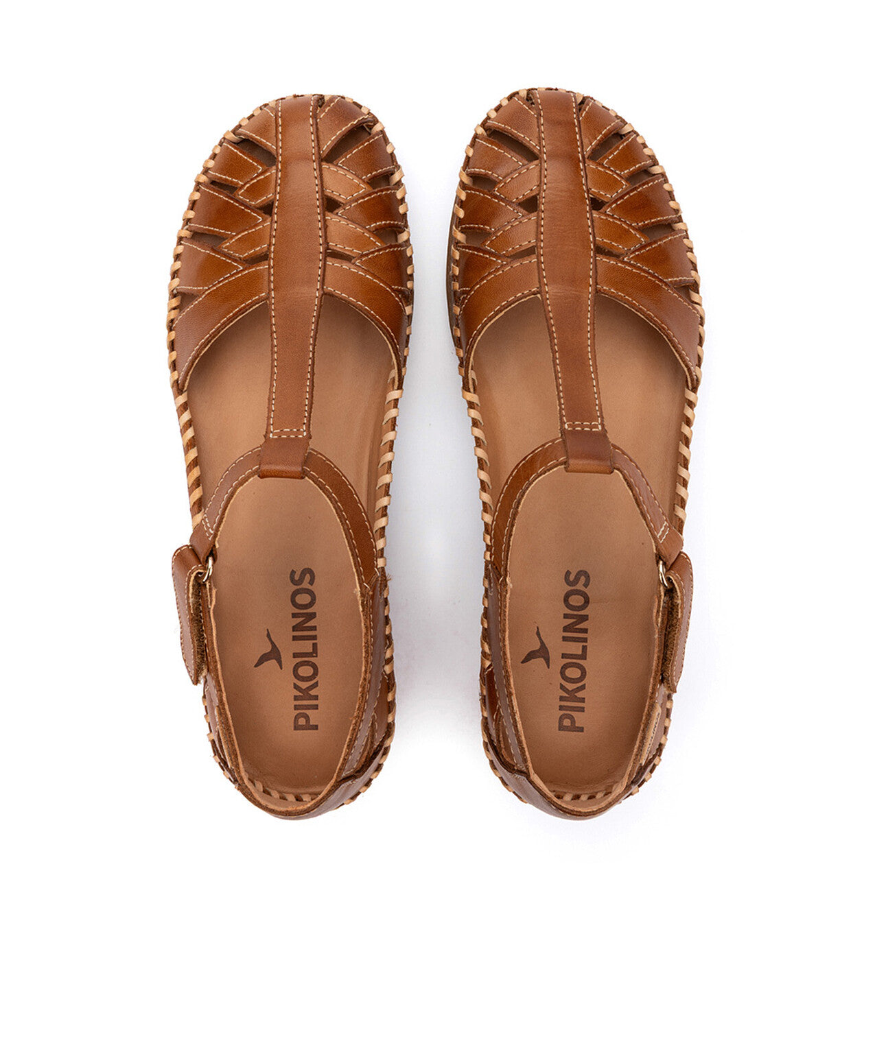 Pikolinos Cadaques W8K-0705 250 Brandy Tan Weave Shoes