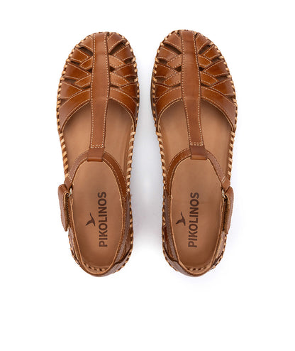Pikolinos Cadaques W8K-0705 250 Brandy Tan Weave Shoes