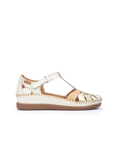 Pikolinos Cadaques W8K-0705C1 909 Nata Cream Weave Shoes