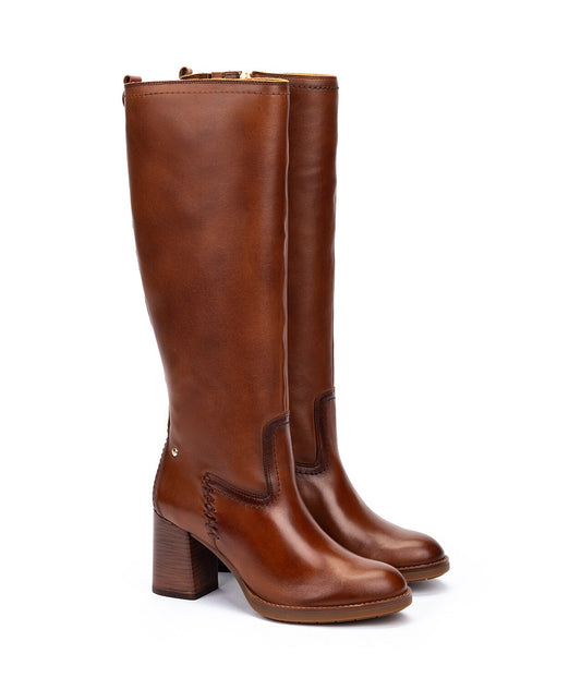 Pikolinos Palencia W9U-9752C1 Cuero Tan Long Boots