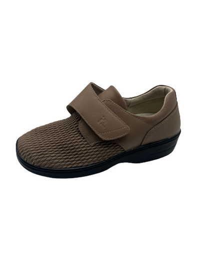 Propét WPRX25-W Preferred Olivia Taupe Velcro Shoes
