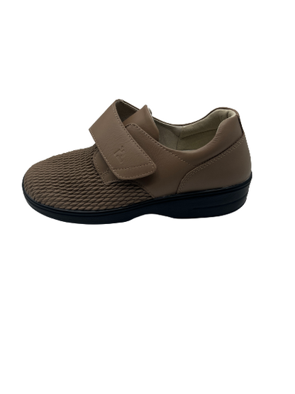 Propét WPRX25-W Preferred Olivia Taupe Velcro Shoes