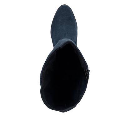 Rieker Y2050-14 Navy Knee High Boots