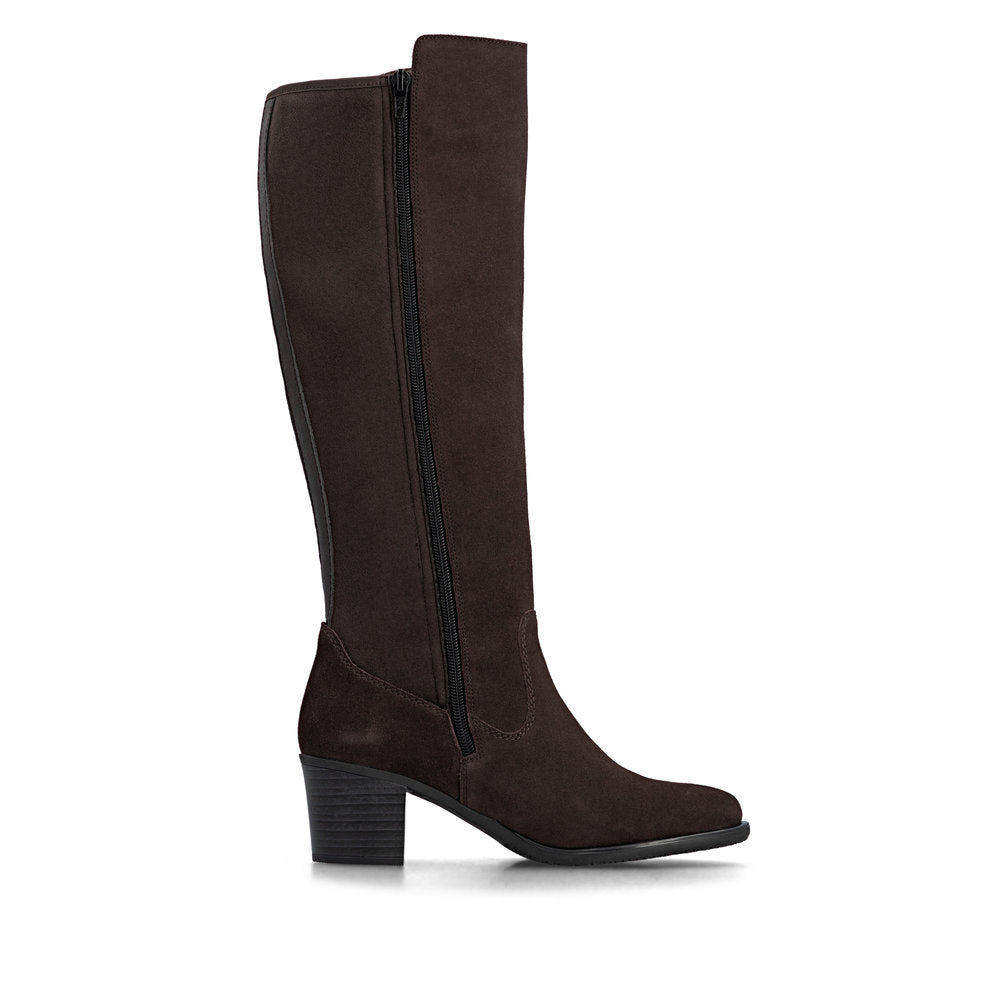Rieker Y2050-25 Espresso Brown Knee High Boots